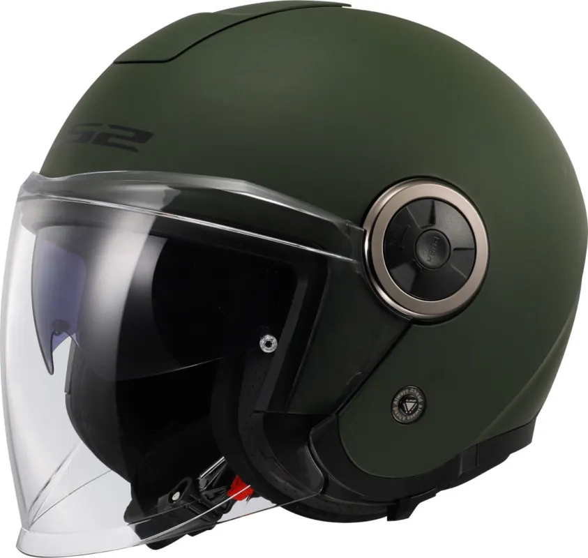 Aktuální LS2 OF620 Classy Solid Trysková přilba Olive matt - L (59/60)