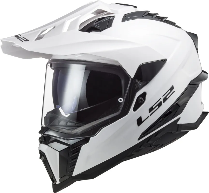 LS2 MX701 Explorer Solid Motokrosová přilba bílá - L (59/60) Akční Cena
