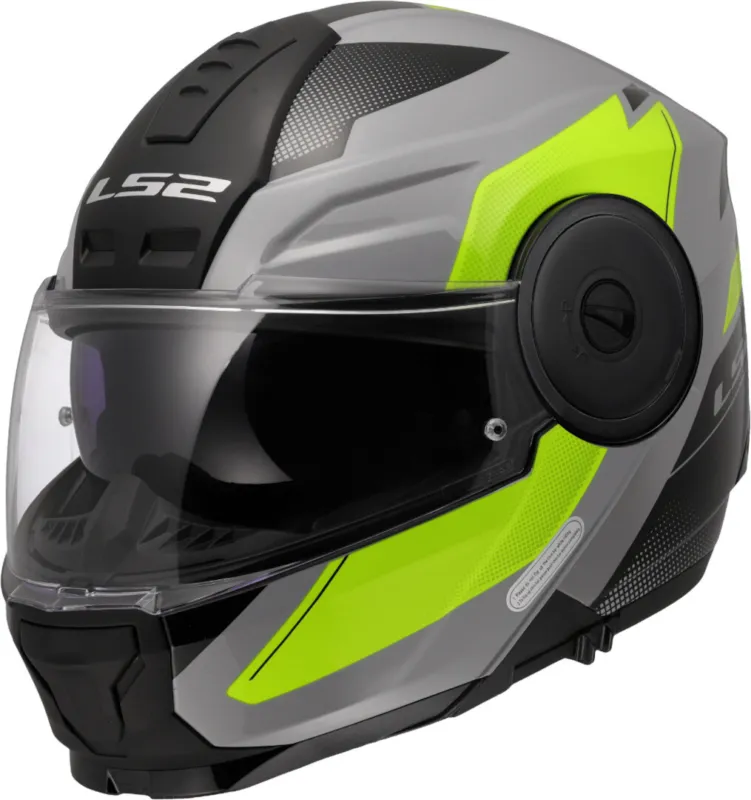 Expresní Doručení LS2 FF902 Scope II Duria Přilba šedá/neonově žlutá - XS (53/54)