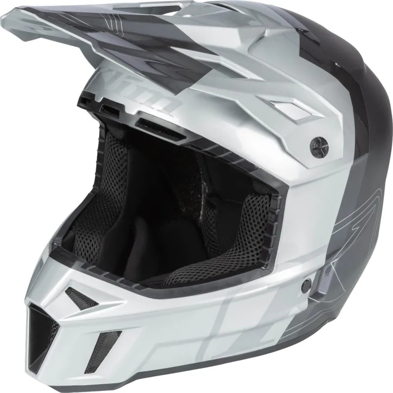 Nakupujte Hned Klim F3 Carbon Pro Motokrosová přilba stříbrná/šedá - XS