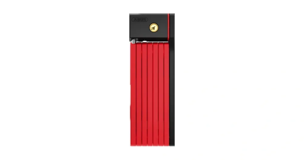 Levný Skládací segmentový zámek Bordo BIG SH (červený,celková délka 100 cm),ABUS